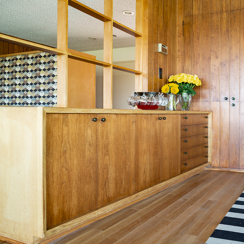 1960 Post and Beam Modern Dining room Buffet